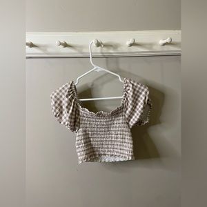 Cute top- about size M